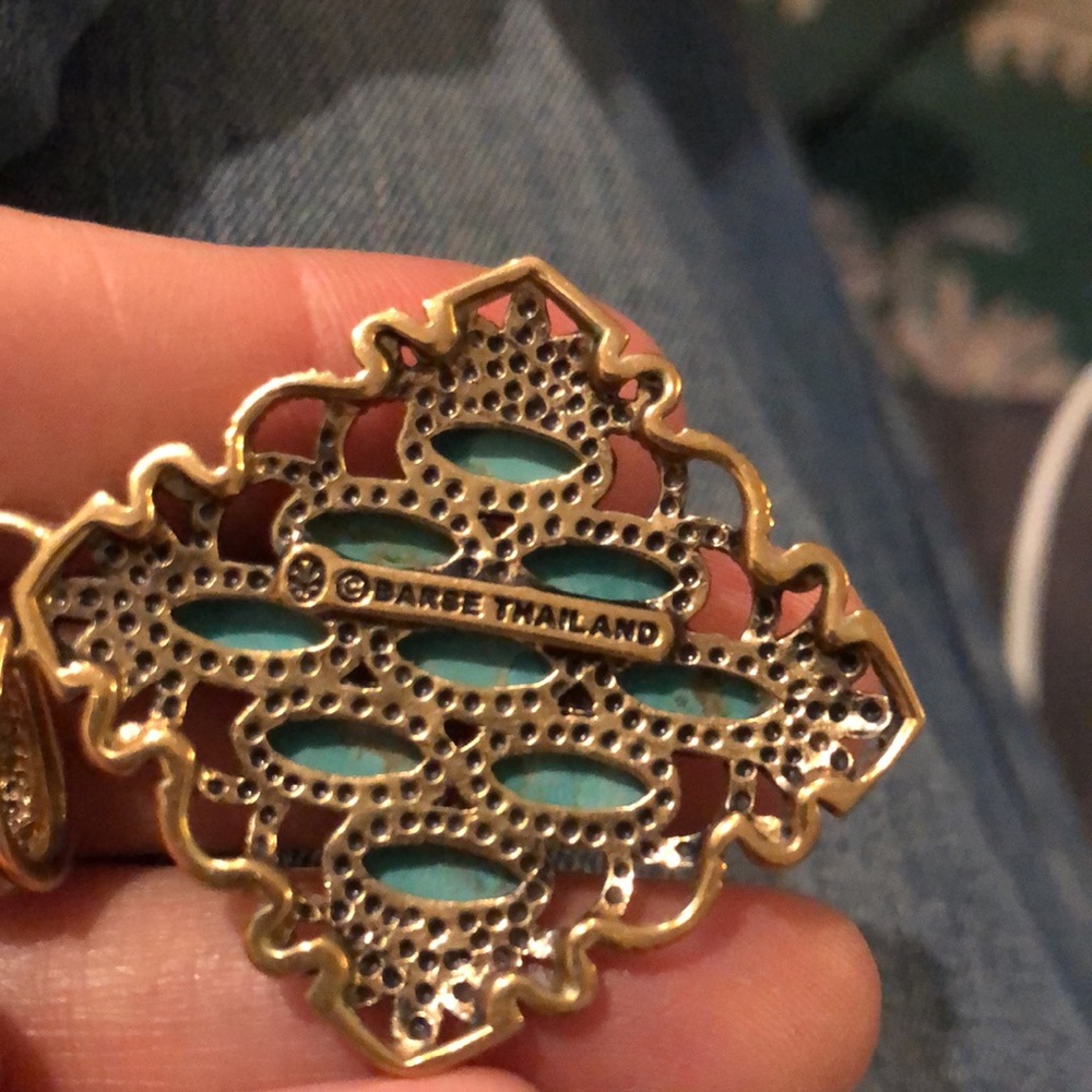 Barse Turquoise Copper Pendant. - image 3